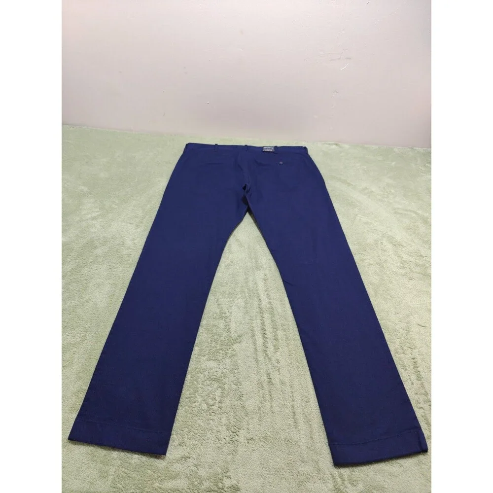 NWT J Crew Mercantile Flex Stretch Chino Pants Mens 36x32 Slim Fit Casual Navy